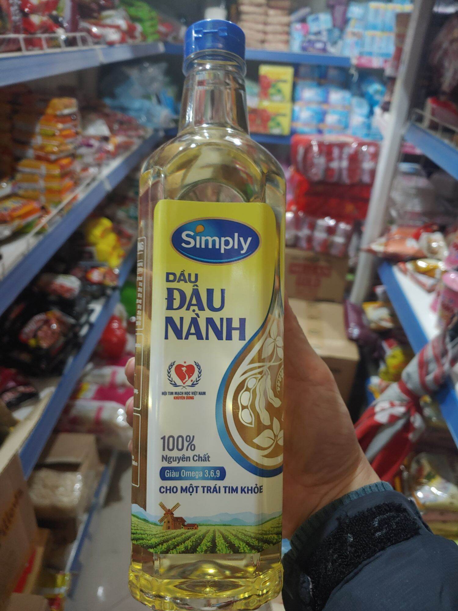Dầu ăn Simply 1 lít