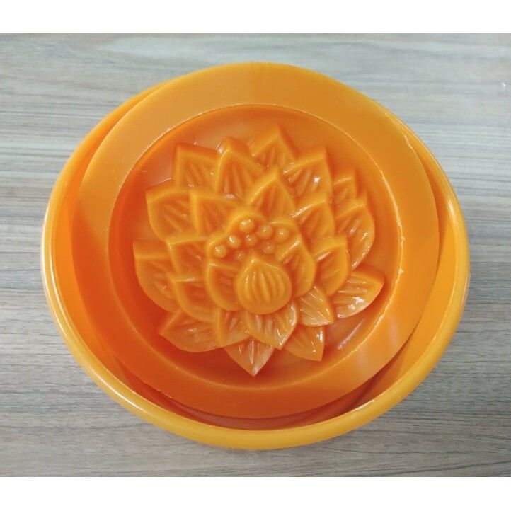 Khuôn xôi tròn hình hoa sen 200g Lp