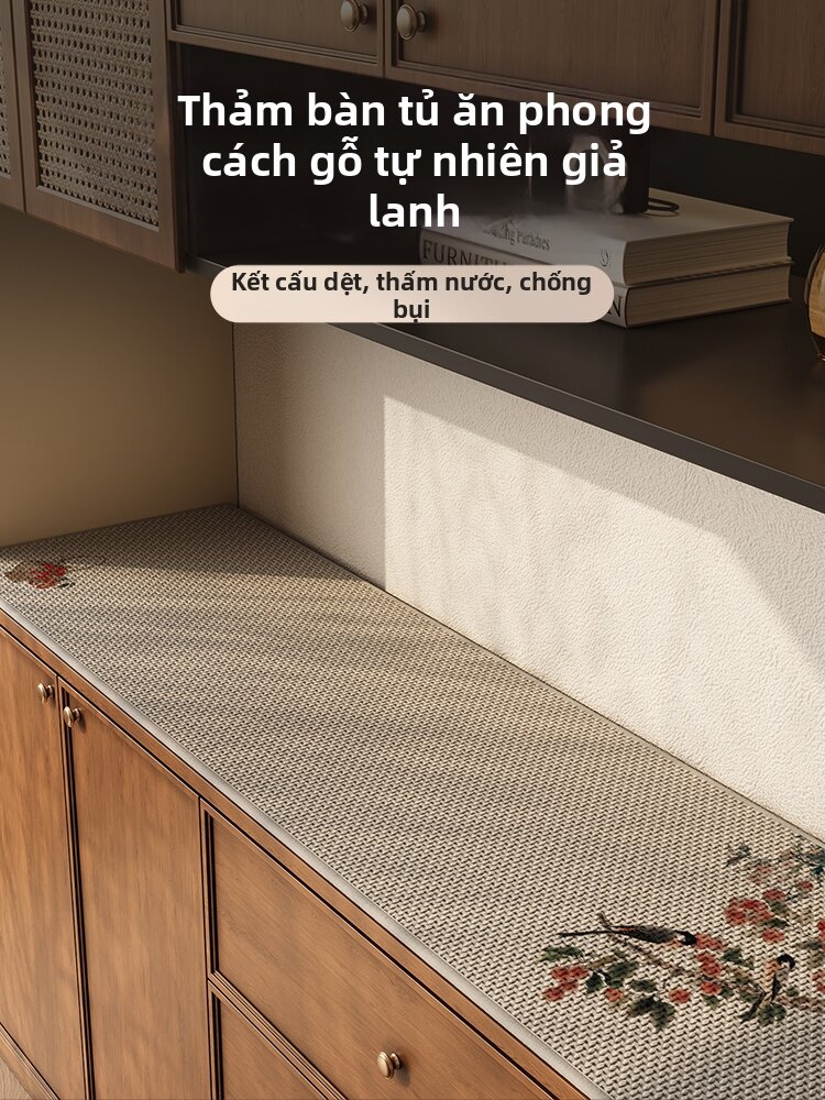 ZHUJUN | Bàn Chắn Mới Phong Cách Trung Quốc Chống Nước Chống Nhiệt Chống Dầu Chống Bụi