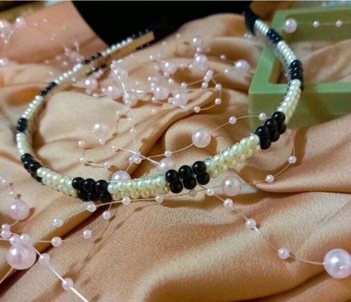 Cài nữ kết hạt hạt ngọc xinh