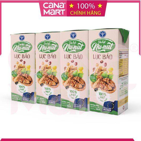 THÙNG 48 HỘP SỮA HẠT LỤC BẢO NUNUT 180ML