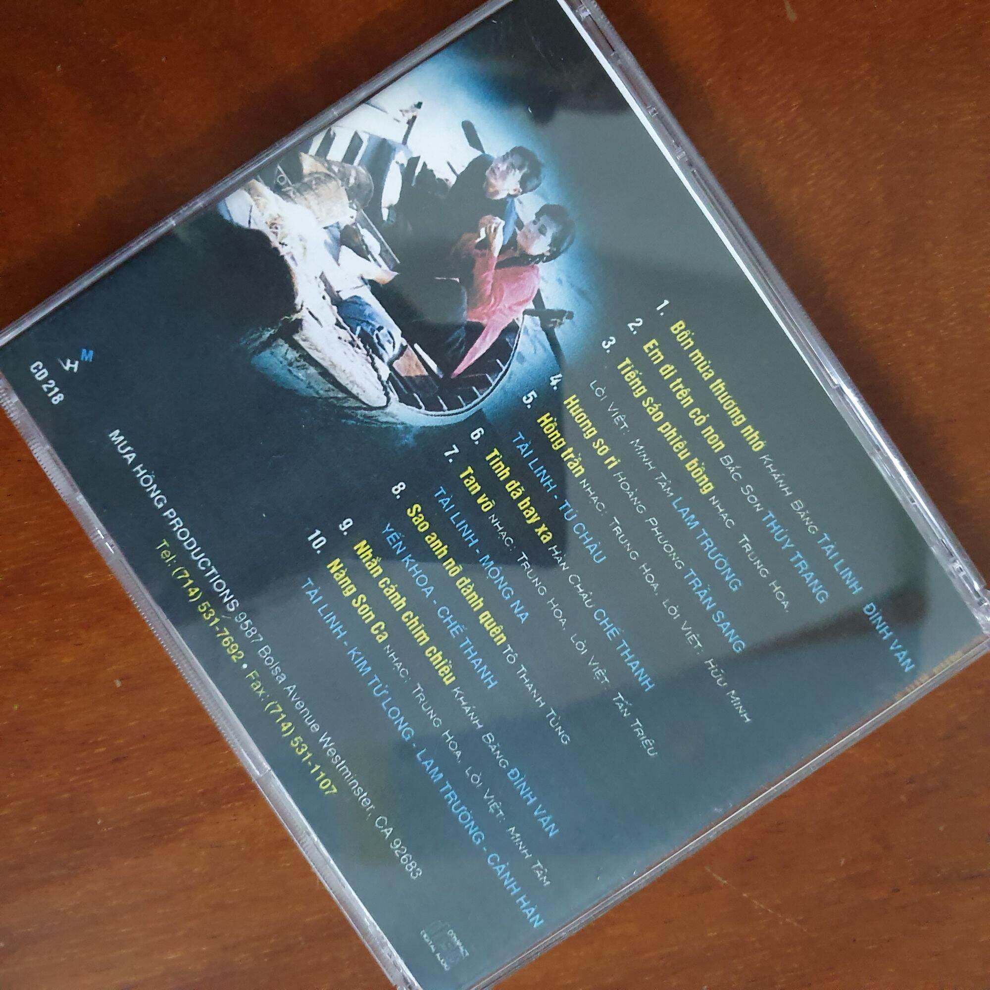 [MDCD] BỘ 8 ĐĨA CD MƯA BỤI