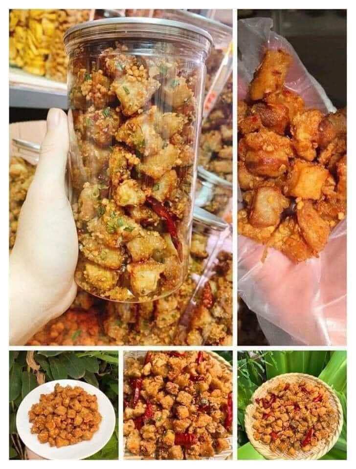 Tốp mỡ cháy tỏi hành 200gr