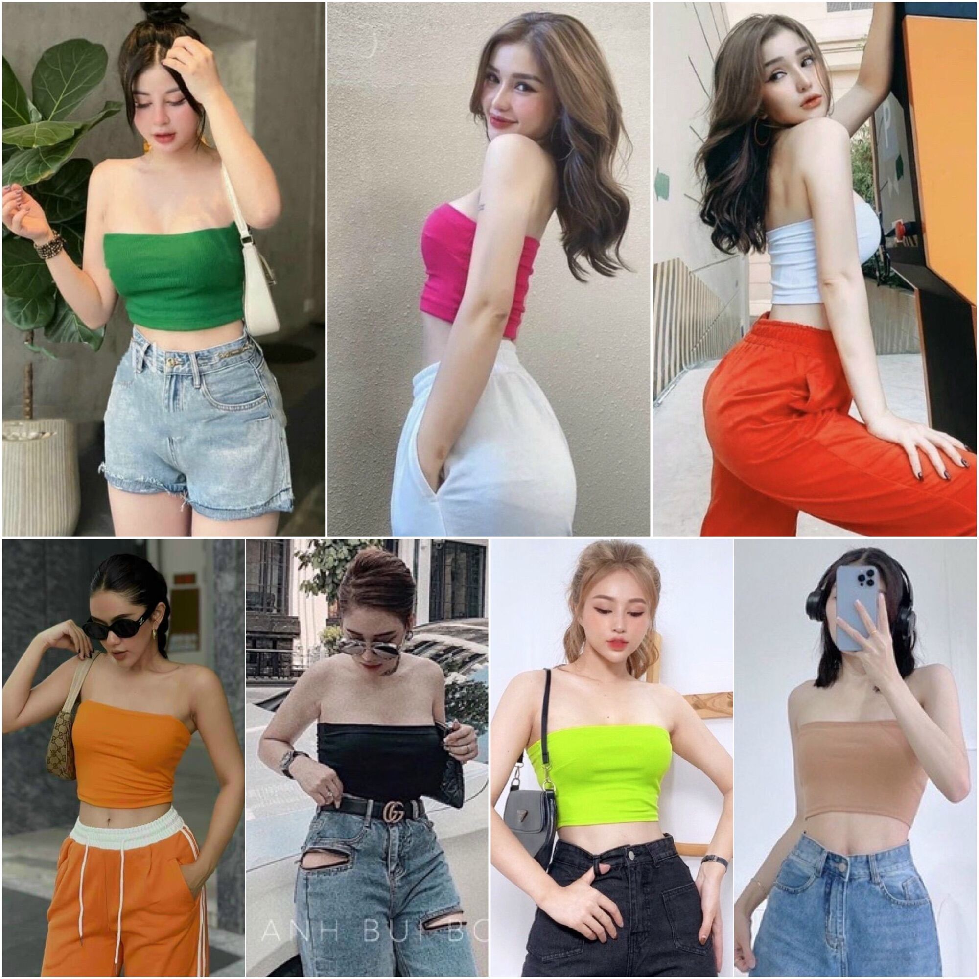 Set Bộ Áo Quần Kèm Áo Thun Thun Ống Lót Trong