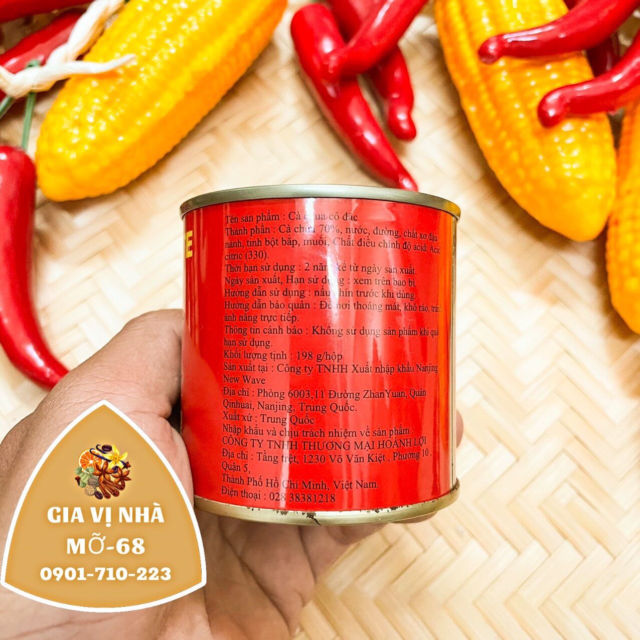 SỐT TƯƠNG CÀ PAST HIỆU BÀ BẾP CÔ ĐẶC 198GR