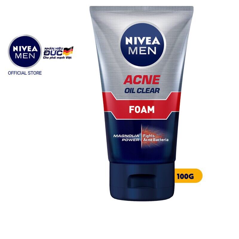 [HCM]Sữa Rửa Mặt Nivea Ngăn Ngừa Mụn 100g