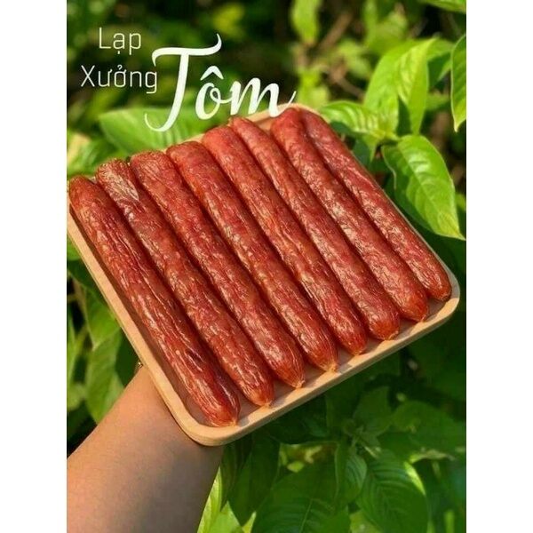 1Kg Lạp Xưởng Tôm Siêu Ngon