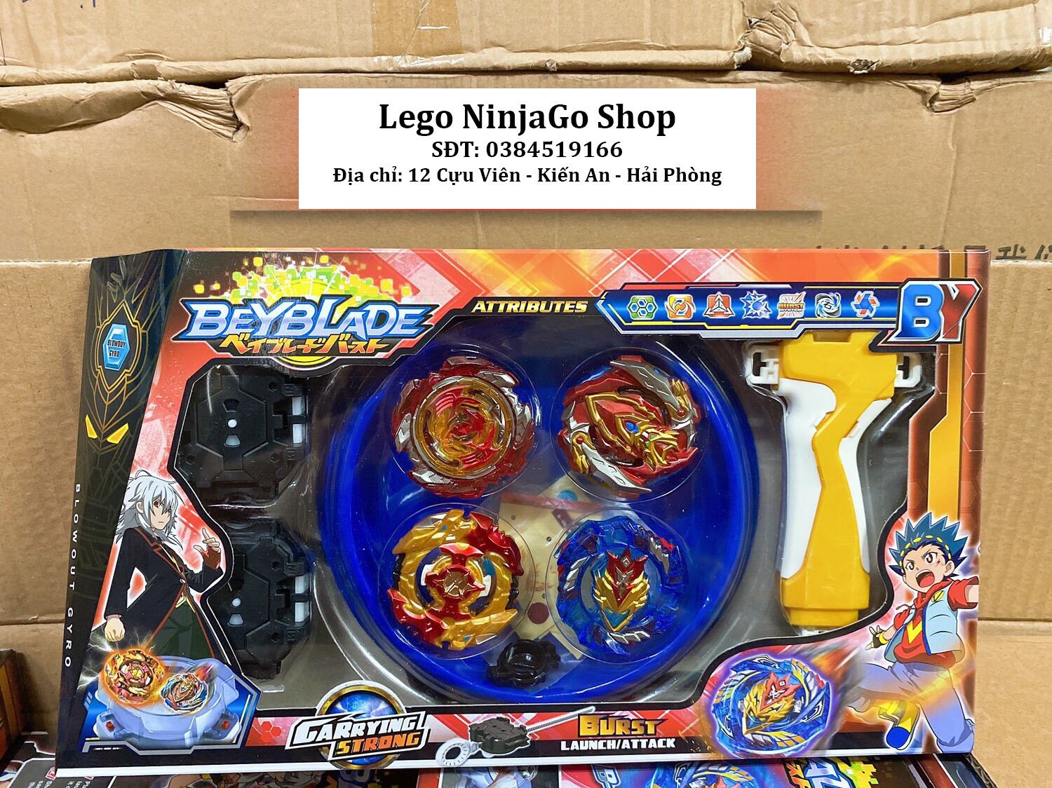 [Giá hủy diệt] CON QUAY VÔ CỰC BEYBLADE BRUST - VÒNG XOÁY THẦN TỐC - ĐỒ CHƠI THÔNG MINH