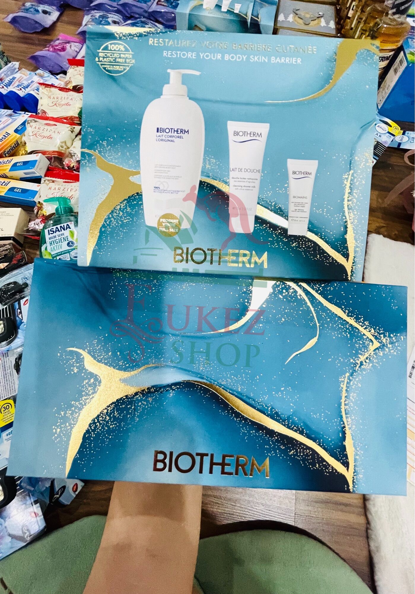 Set dưỡng da cấp ẩm dịu nhẹ Biotherm Đức