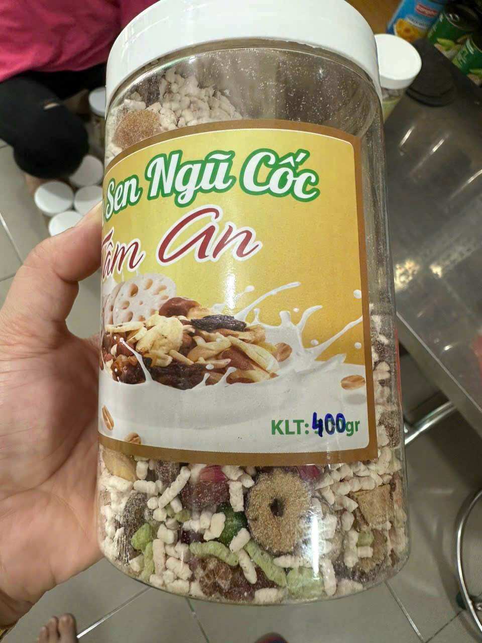 Bột sen ngũ cốc Tâm An 400gr