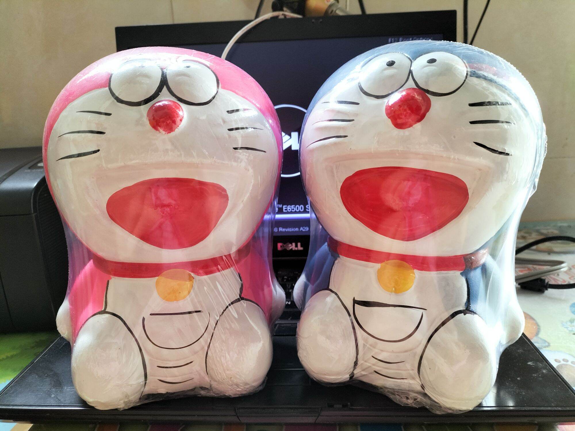Heo đất Đô rê mon cao 25cm
