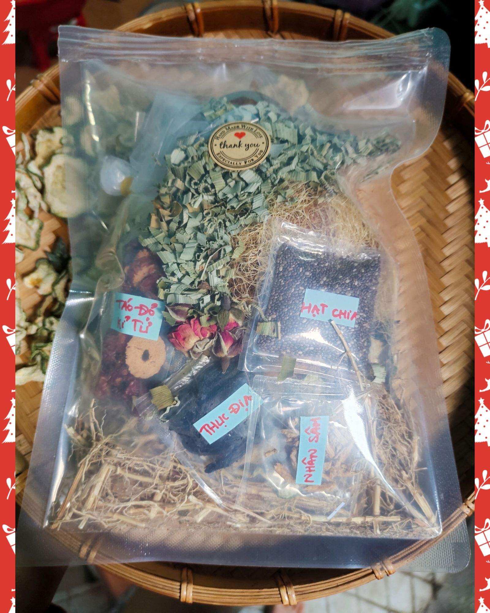 Set Nguyên Liệu Nấu Sâm Bí Đao Hàng Núi Sạch