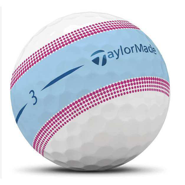 [New ball] Bóng golf Taylormade TOUR RESPONSE STRIPE 12 quả full box