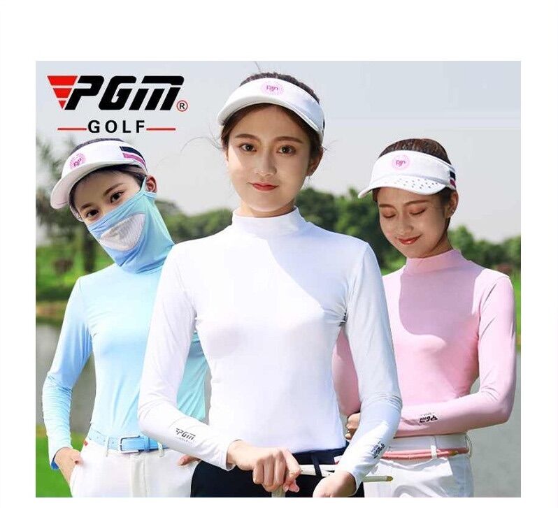 Áo golf nữ chống nắng pgm ag088