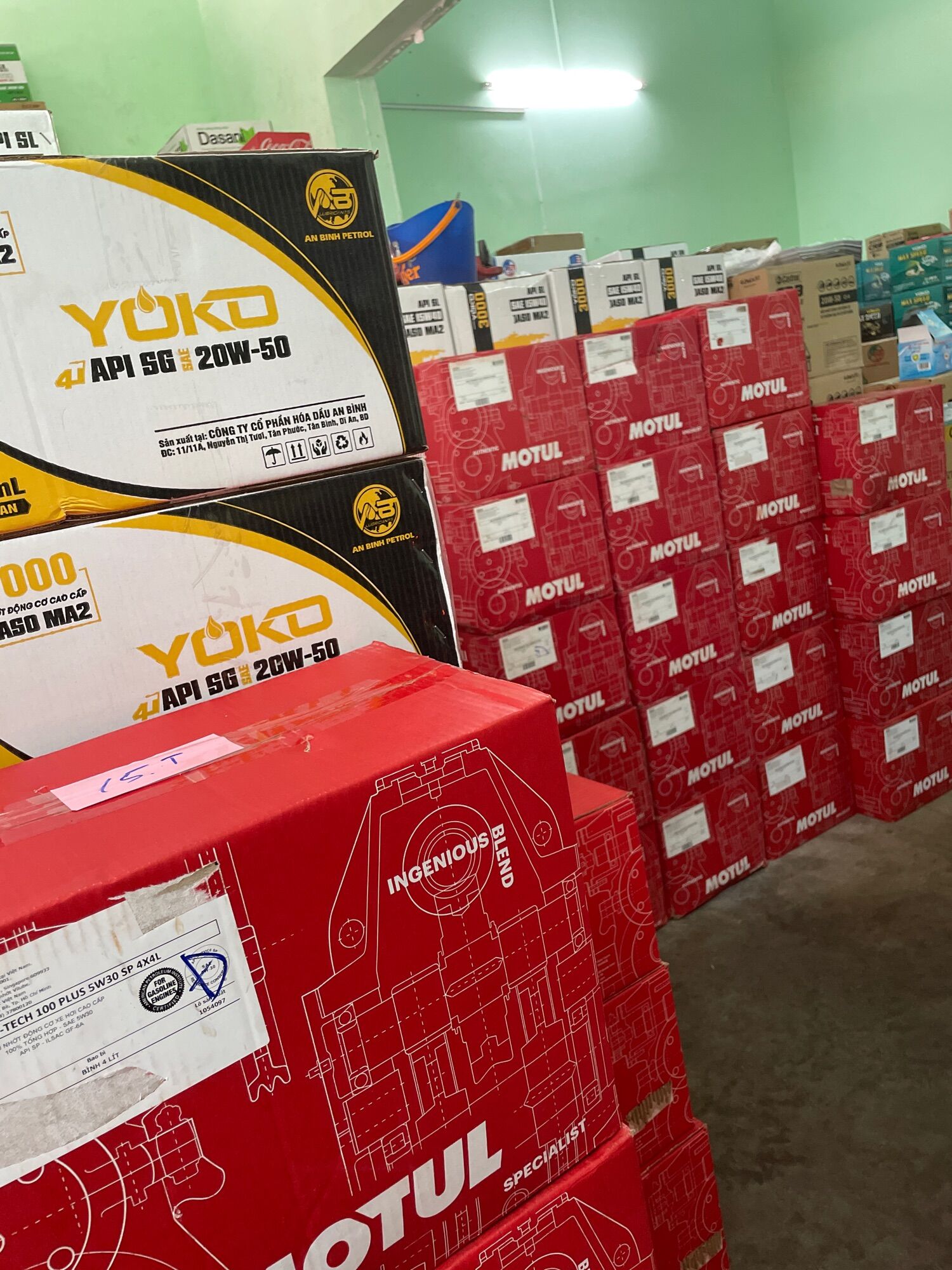 (Hàng chính hãng ) Dầu Nhớt Motul MultiPower Plus 10w40 4 lít