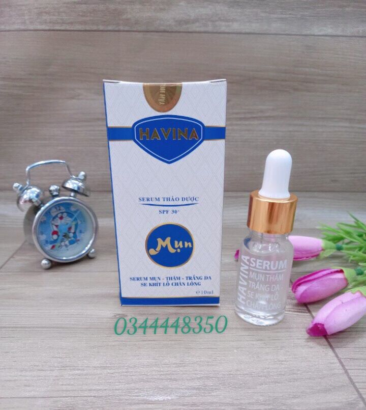 Serum mụn Havina chính hãng 10ml