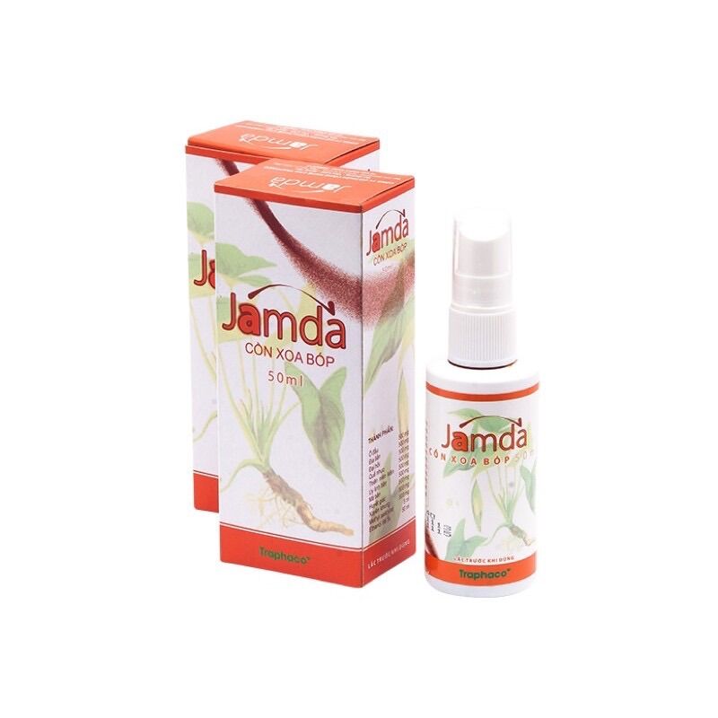 Cồn xoa bóp Jamda - 50ml