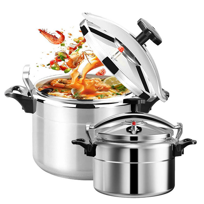 Nồi Áp Suất Nhôm 3L/4L/5L/7L Dung Tích Khí An Toàn Dễ Dàng Nắp Khóa Chống Cháy Nổ Canner Thiết Bị Nhà Bếp Thân Thiện Với Môi Trường