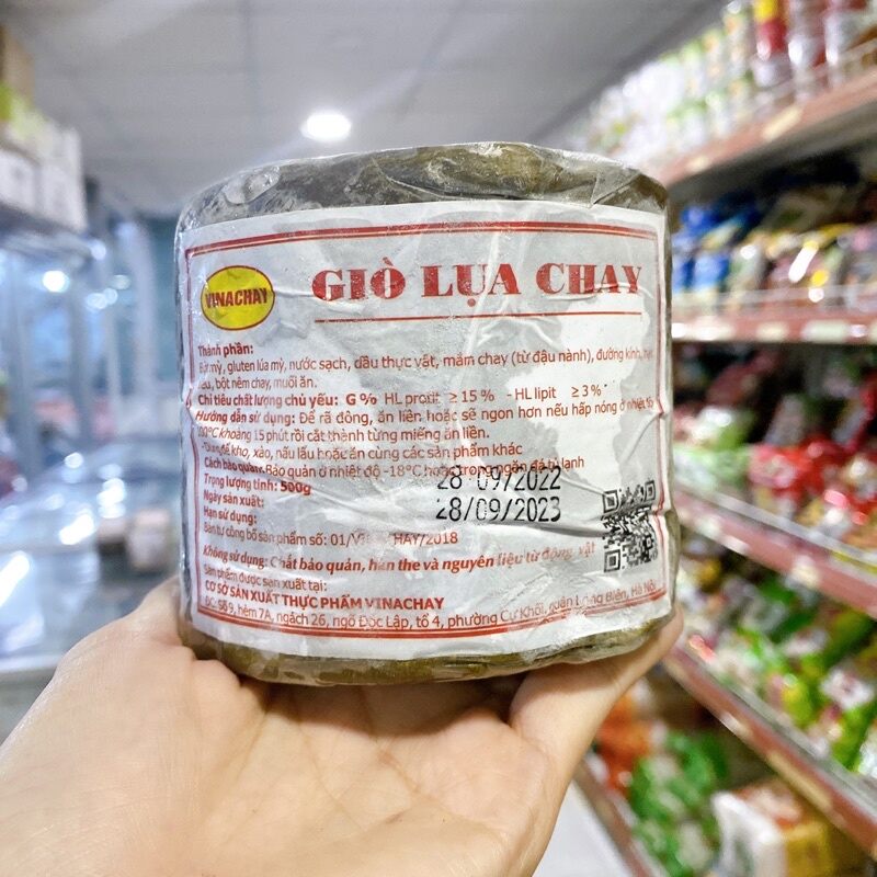 GIÒ LỤA CHAY 500GR THỰC PHẨM VINACHAY