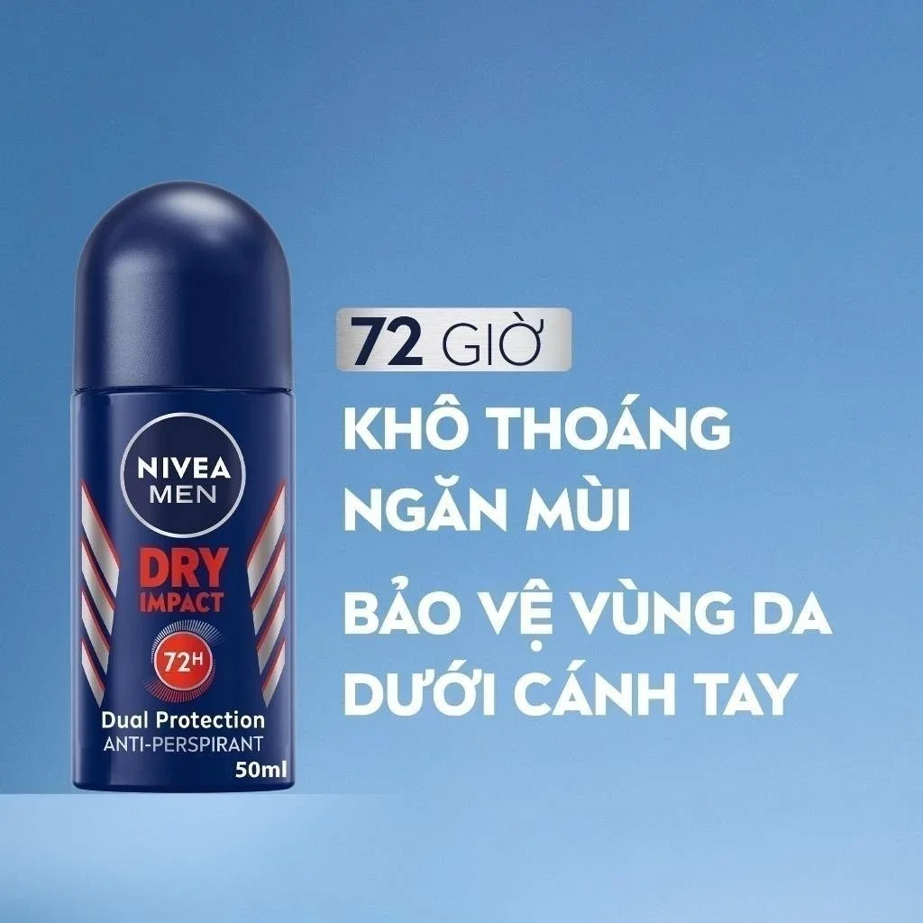 Lăn ngăn mùi nam Nivea men 50ml