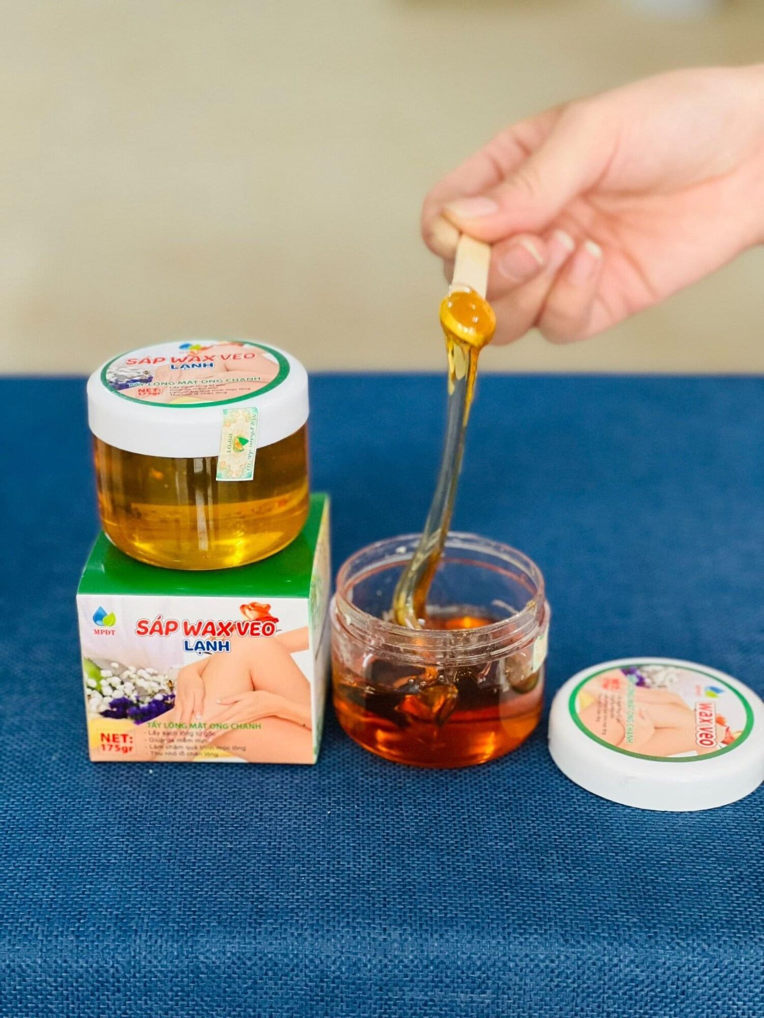 Combo Wax Lông Veo Và Mỡ Trăn Veo Triệt Lông