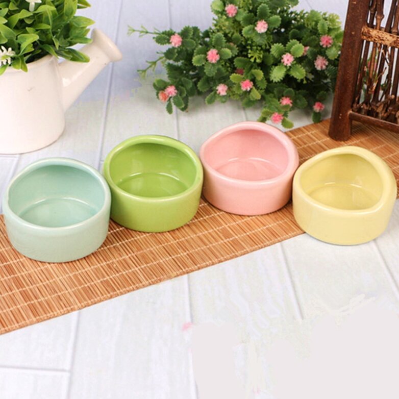 Chén ăn vòm bằng sứ cho Hamster