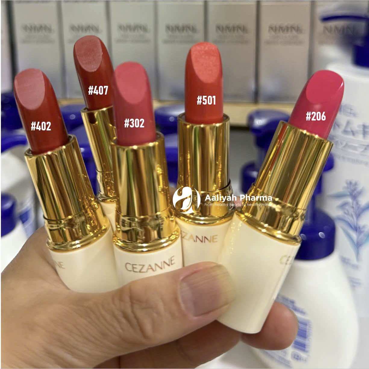 Son Cezanne Lasting Lip Color N nội địa đình đám Nhật Bản 3.9g