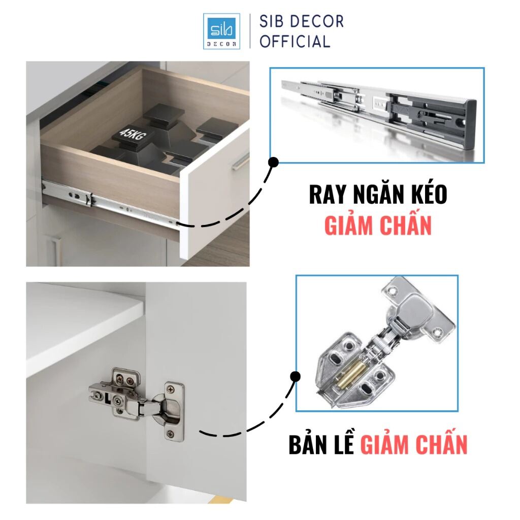 Kệ Gỗ Nhiều Tầng Đơn Giản Mà Đẹp SIB Decor KSG44