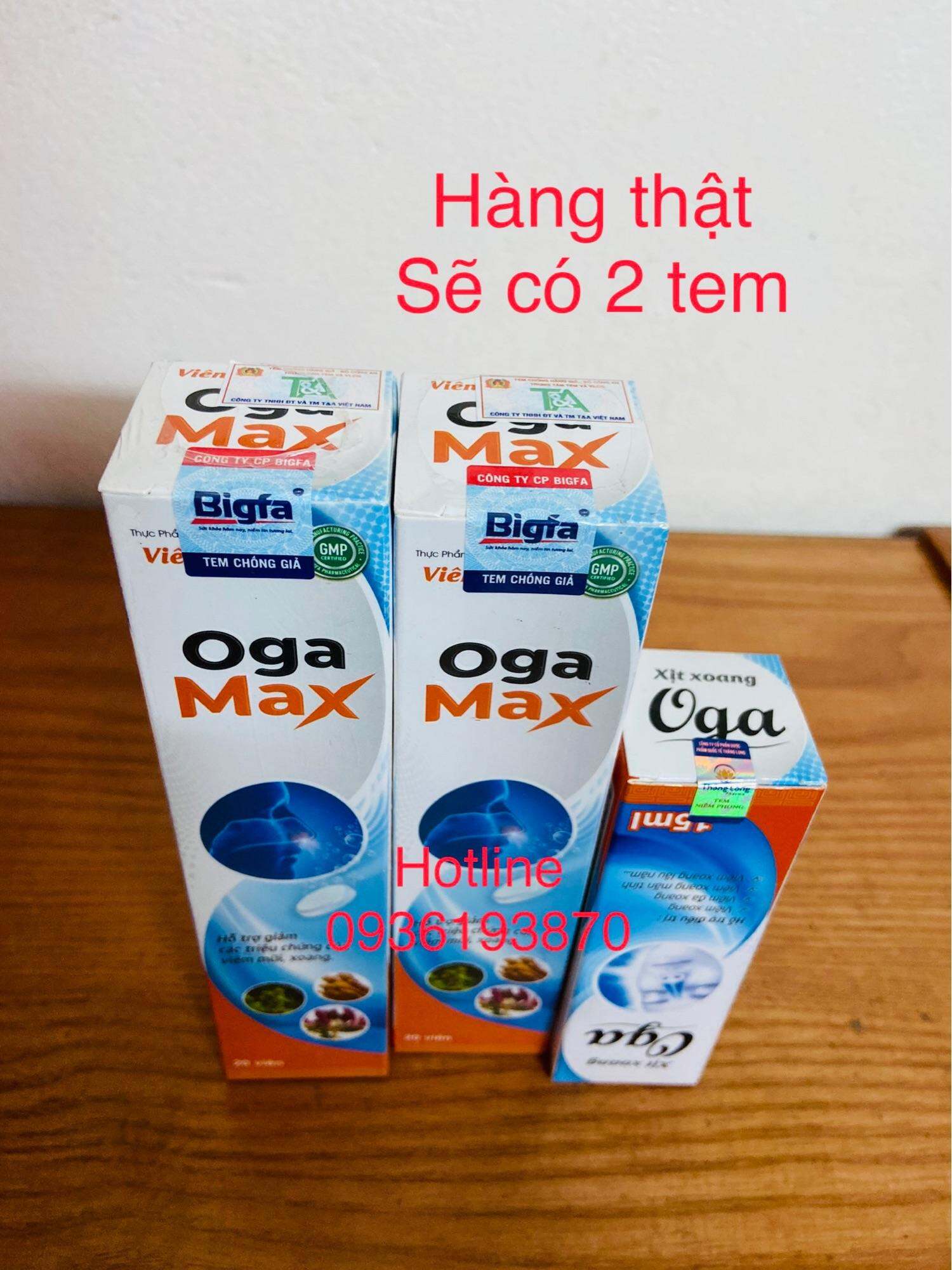 VIÊN SỦI OGA MAX - 2 SỦI OGA MAX TẶNG 1 XỊT