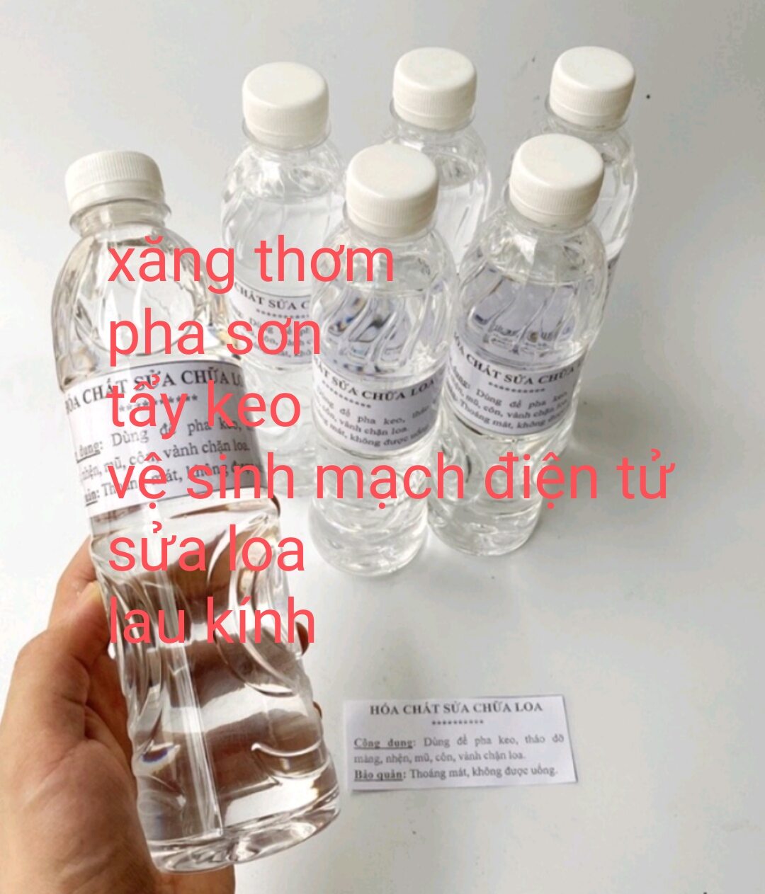 Dung môi pha sơn tẩy keo
