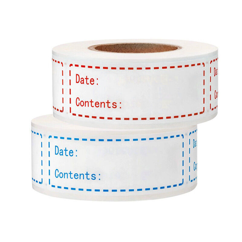 Cuộn 125 tem dán sticker ghi thành phần , hạn sử dụng sản phẩm