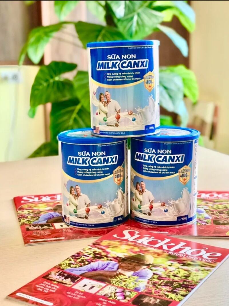 Sữa Non Milk Canxi  Hộp 900gr- Tăng Cường Sức Đề Kháng .Bổ Sung Canxi .