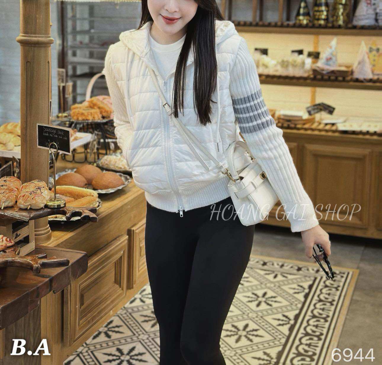 Áo khoác phao siêu nhẹ hàng QCCC L1 (ba1)