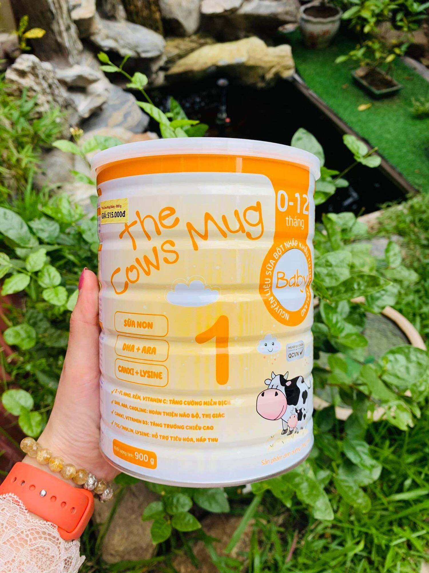 Sữa The cows mug số 1 ( 0-12 tháng tuổi) giúp bé phát triển toàn diện