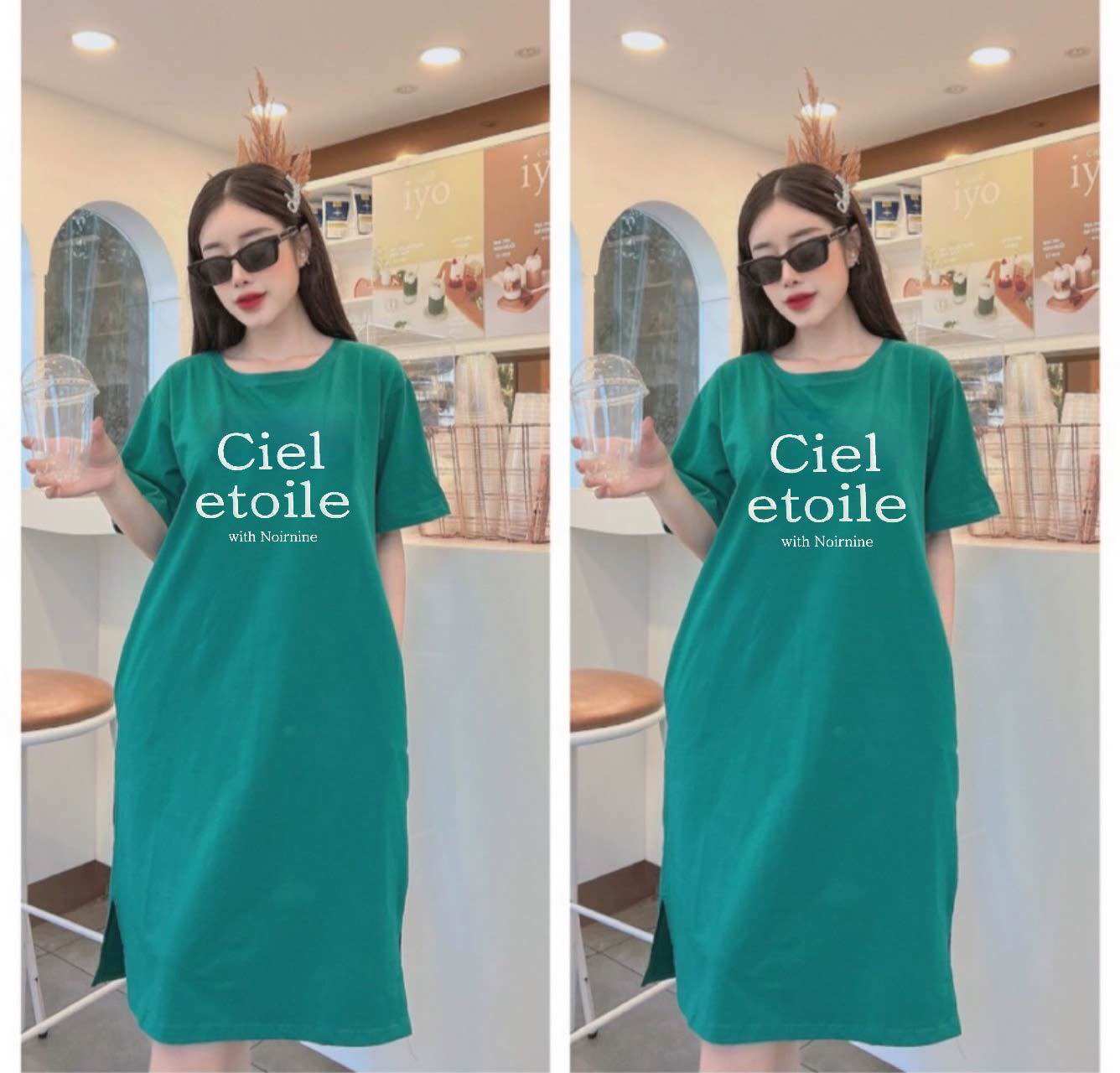 Đầm cotton dáng suông from rộng ( kèm ảnh thật)