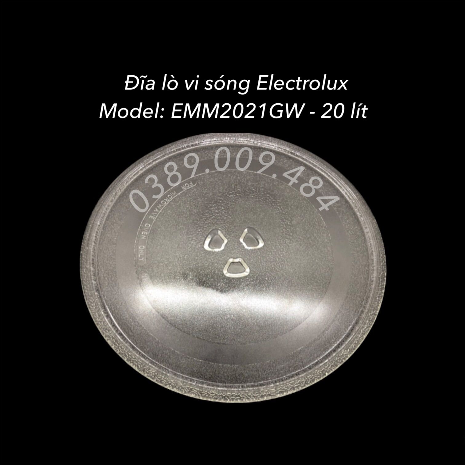 Đĩa lò vi sóng Electrolux EMM2021GW -20 lít