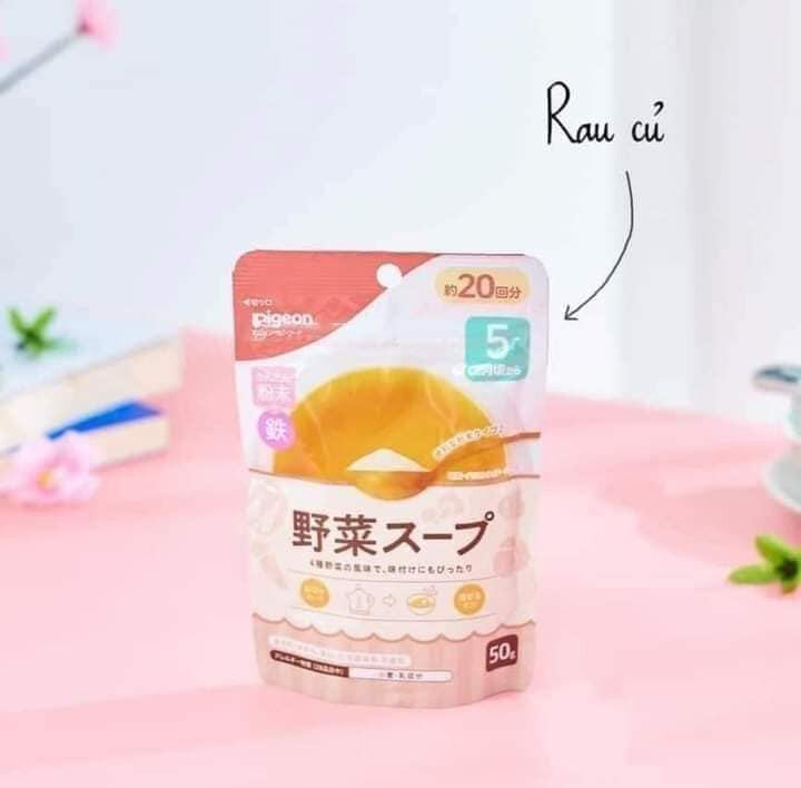 BỘT DASHI PIGEON NỘI ĐỊA NHẬT CHO BÉ ĂN DẶM