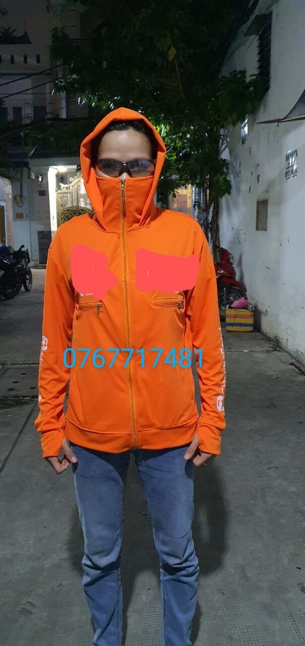 Áo khoác thun SPF  chống nắng giao hàng