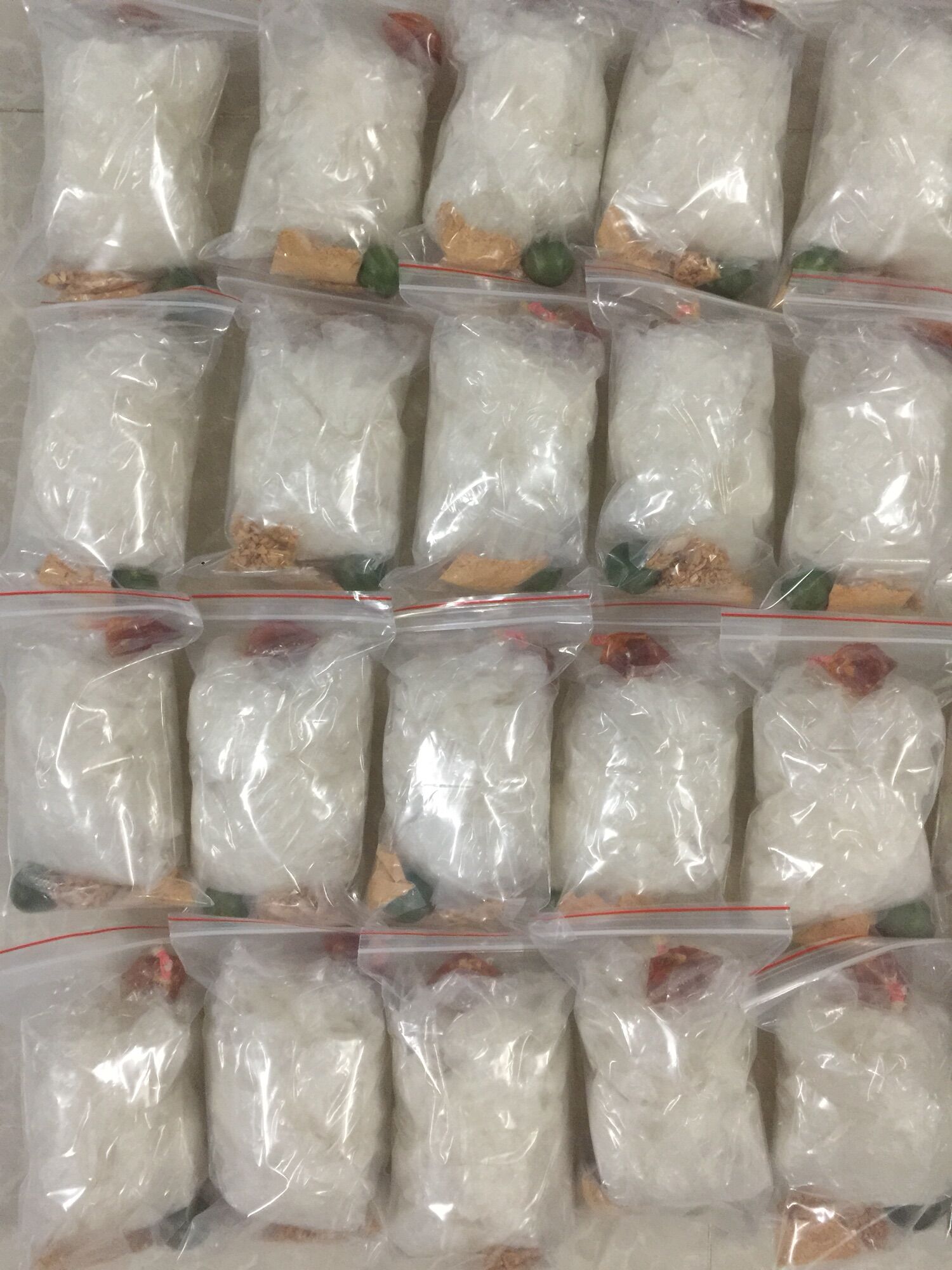 10 bịch bánh tráng sa tế tỏi phi tây ninh siêu ngon