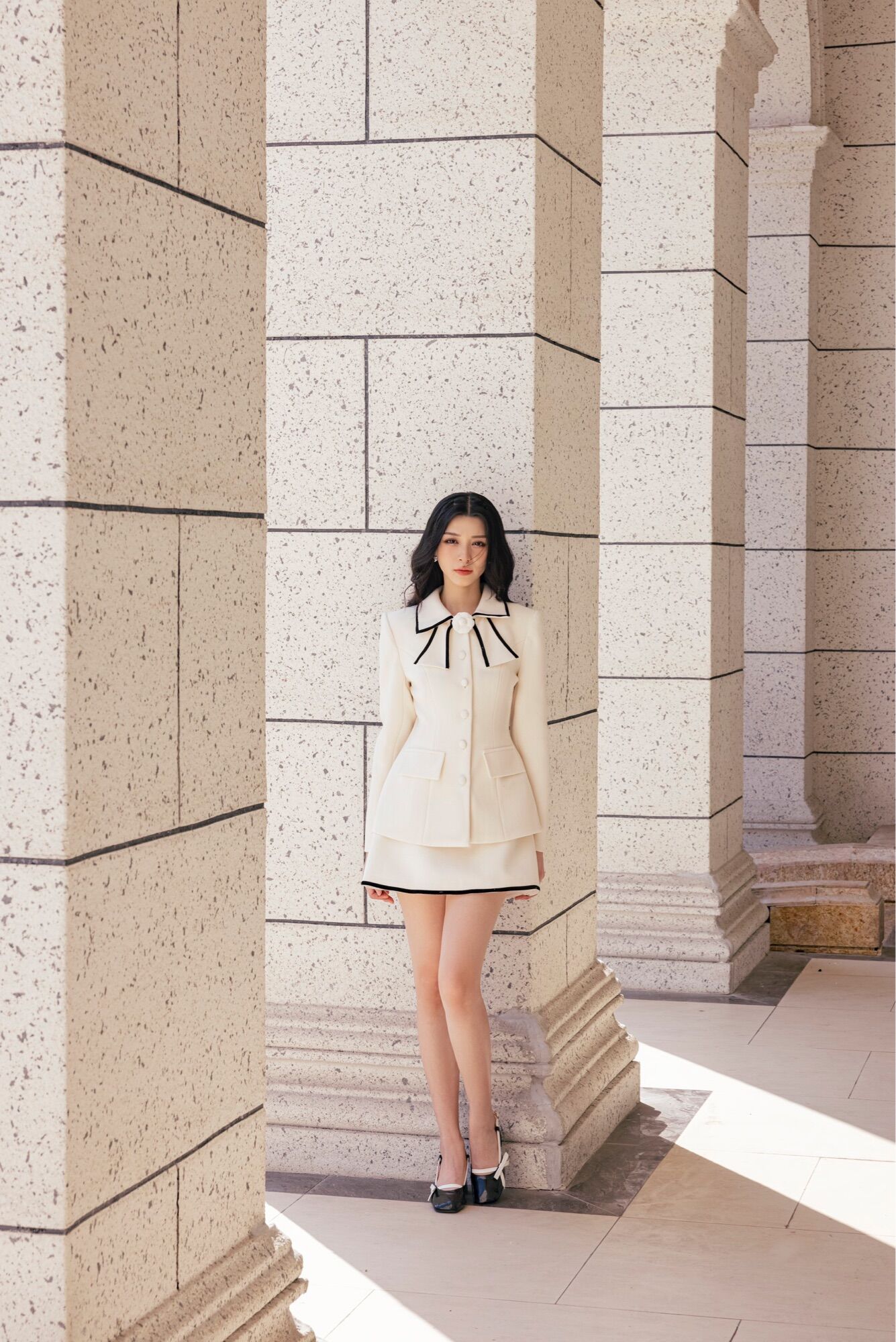 JOIE DES ROSES - Áo khoác dạ Chantel Jacket