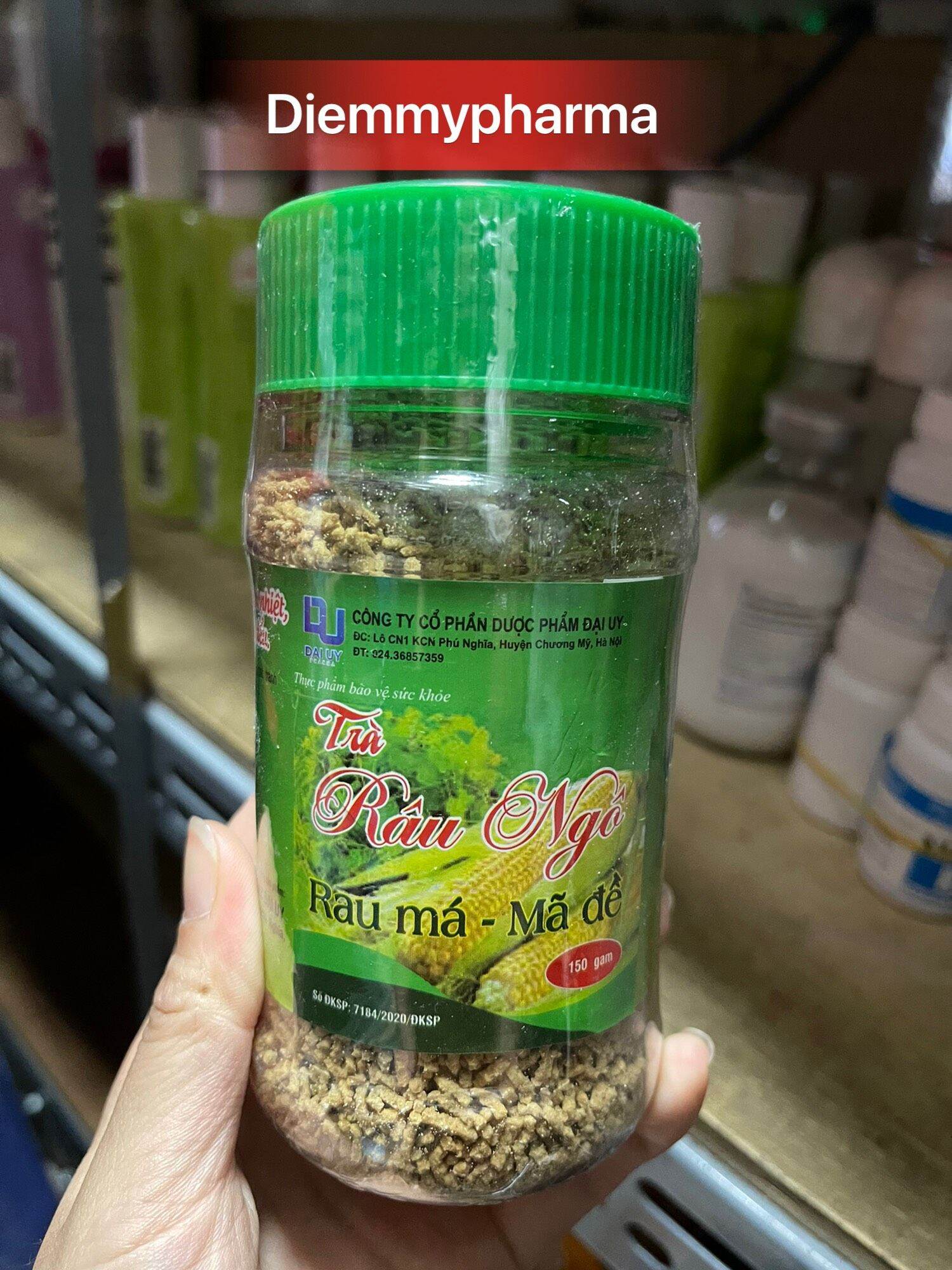 combo 2 lọ trà râu ngô
