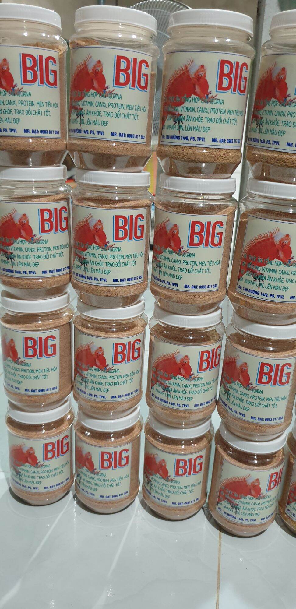 thức ăn iguana BIG 300g