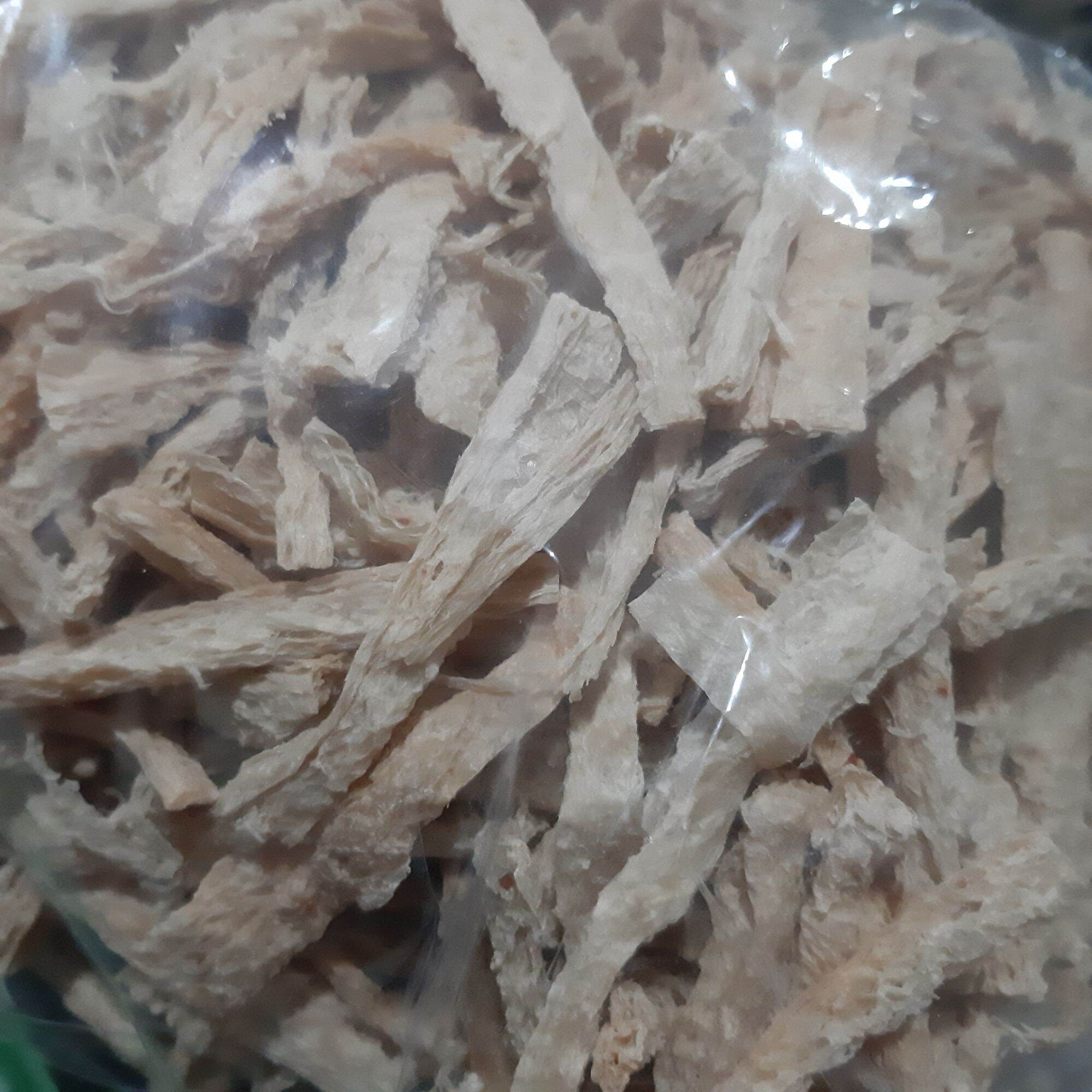 Khô cá đuối chay ướp ớt xé sợi 500g