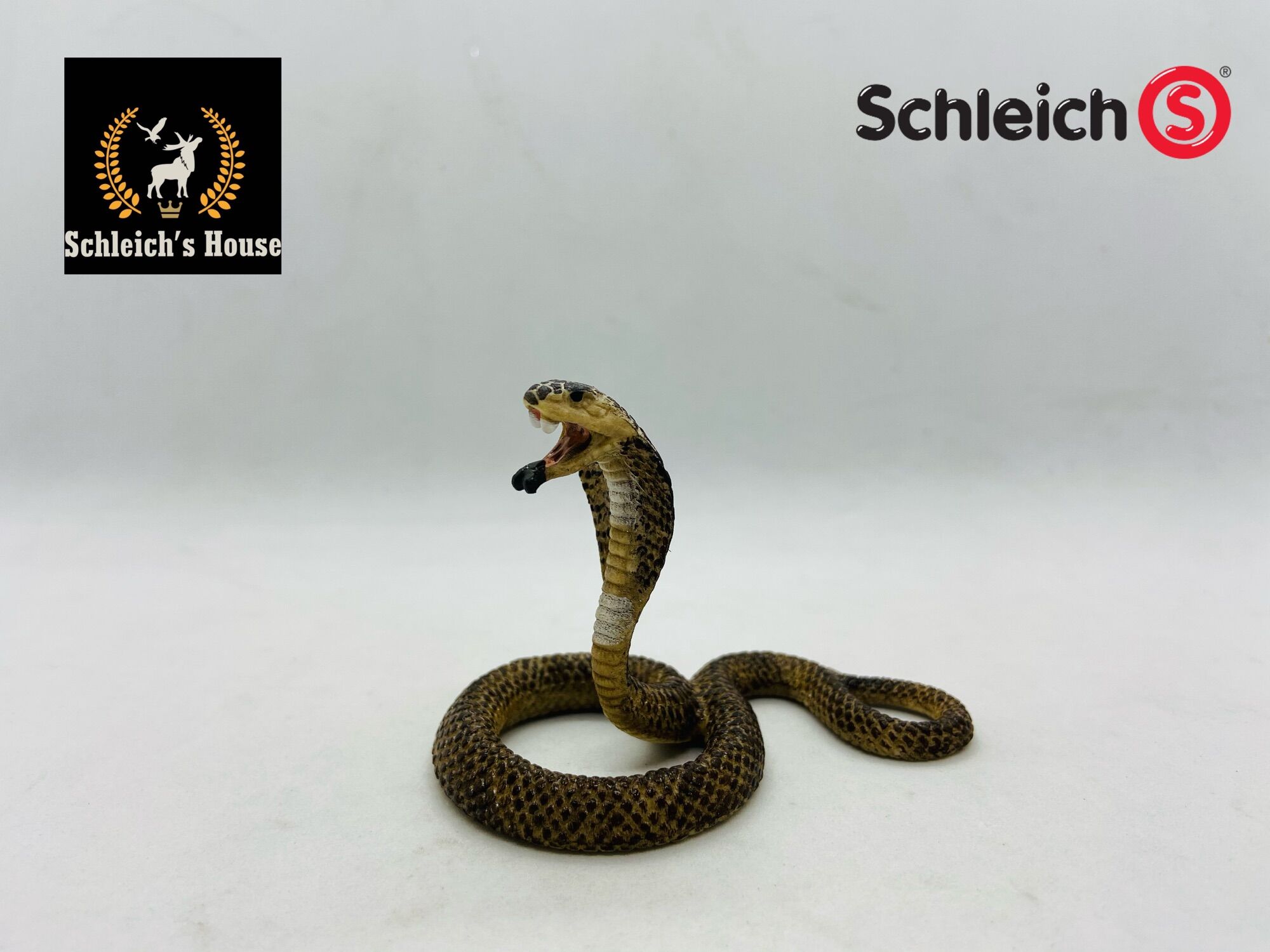Mô hình động vật, đồ chơi con vật Schleich chính hãng Rắn hổ mang 14733