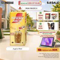 [ƯU ĐÃI THÁNG 8] NESCAFÉ Nước Cốt Cà Phê vị Café Sữa Đá (Hộp 5 Gói)-FUJJI