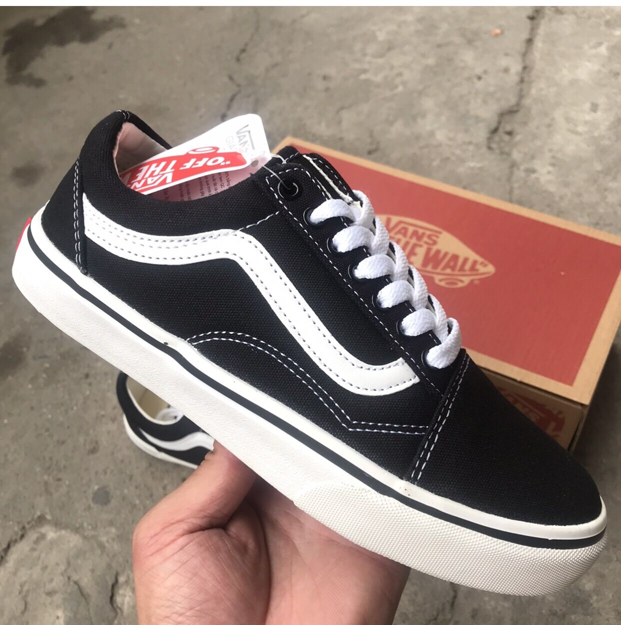 GIÀY V OLD SKOOL ĐEN (Full box, Bill)