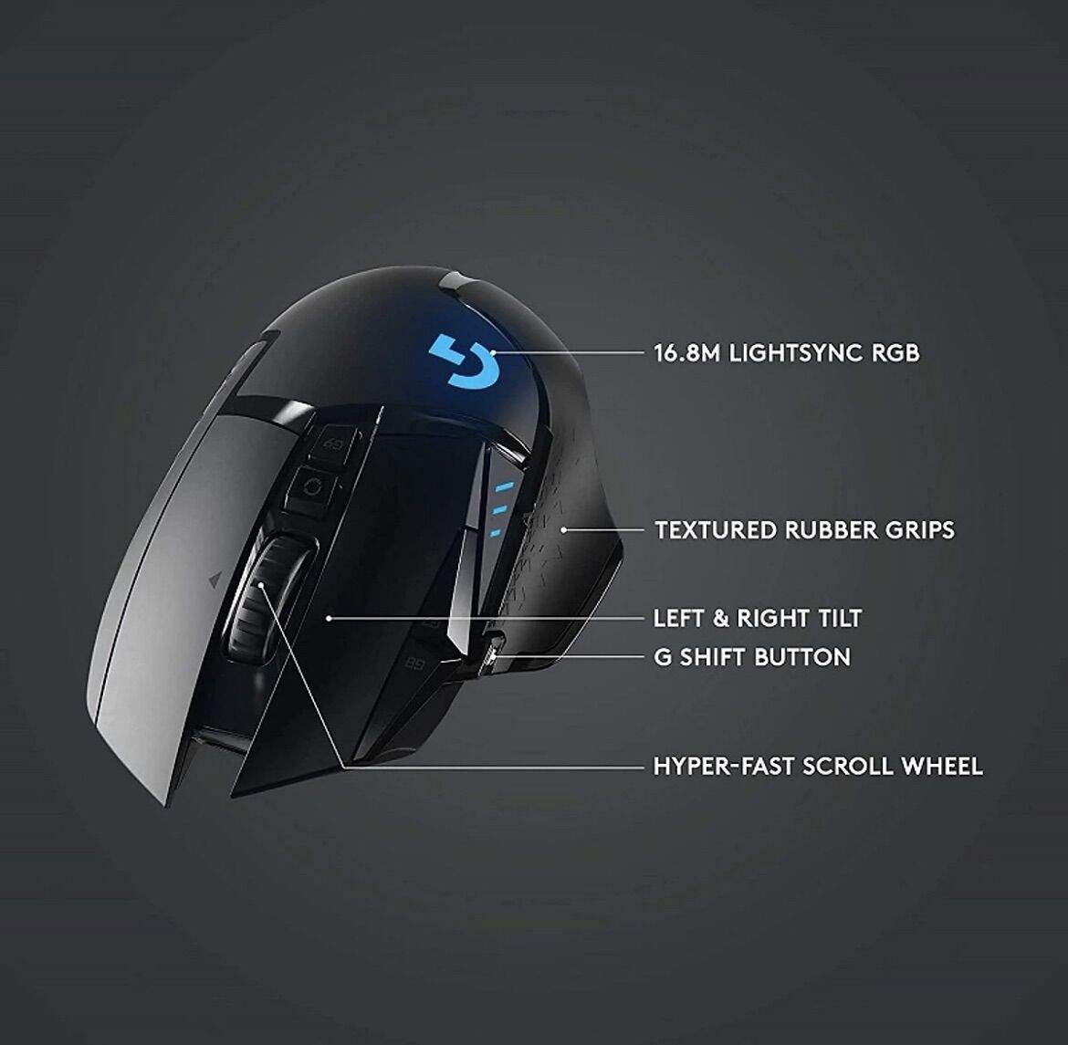 Logitech G502 Hero Lightspeed Wireless (New/seal) - Bảo hành 12 tháng
