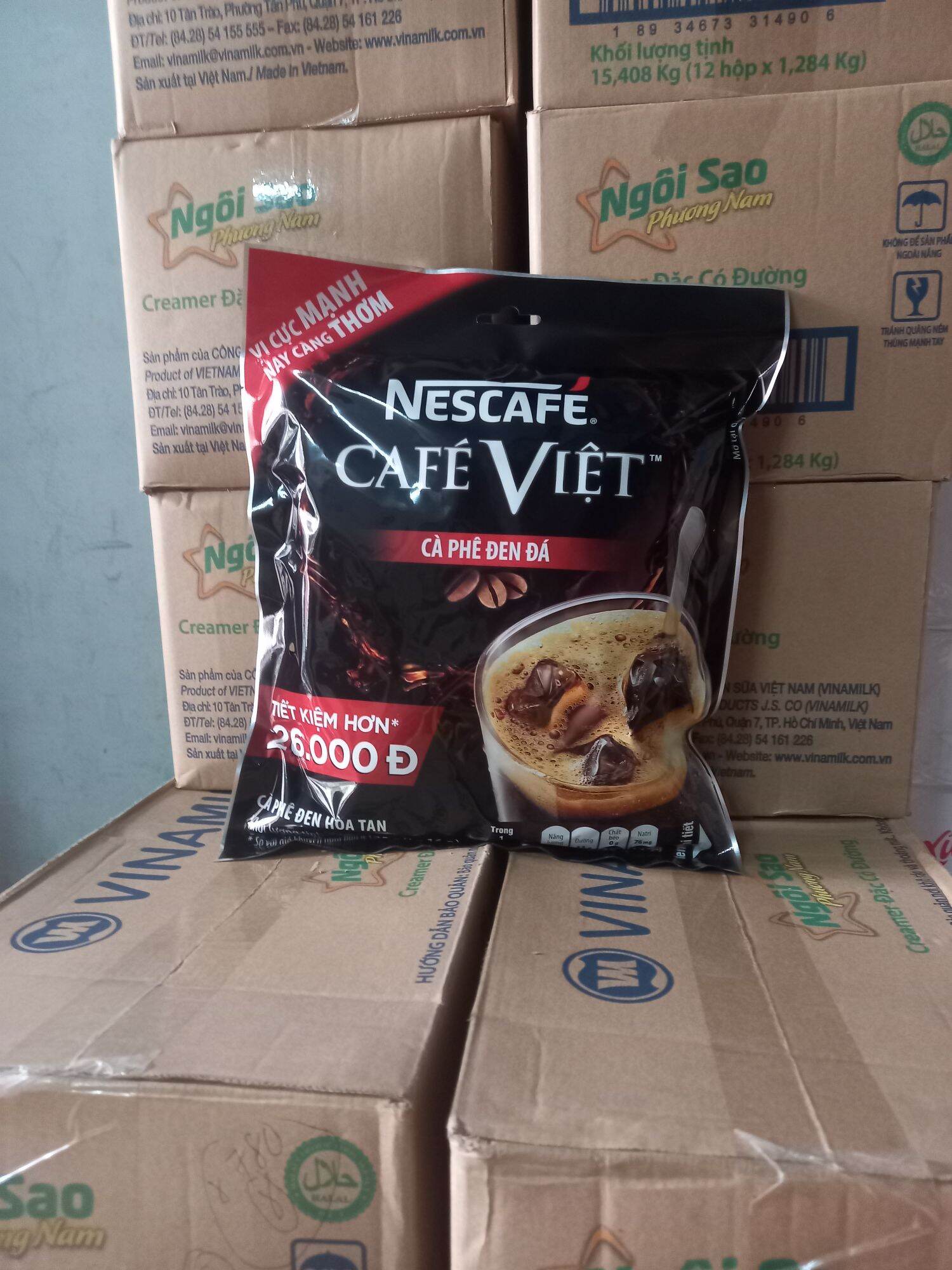 Nescafe Cafe Việt 560g 35 gói 16g