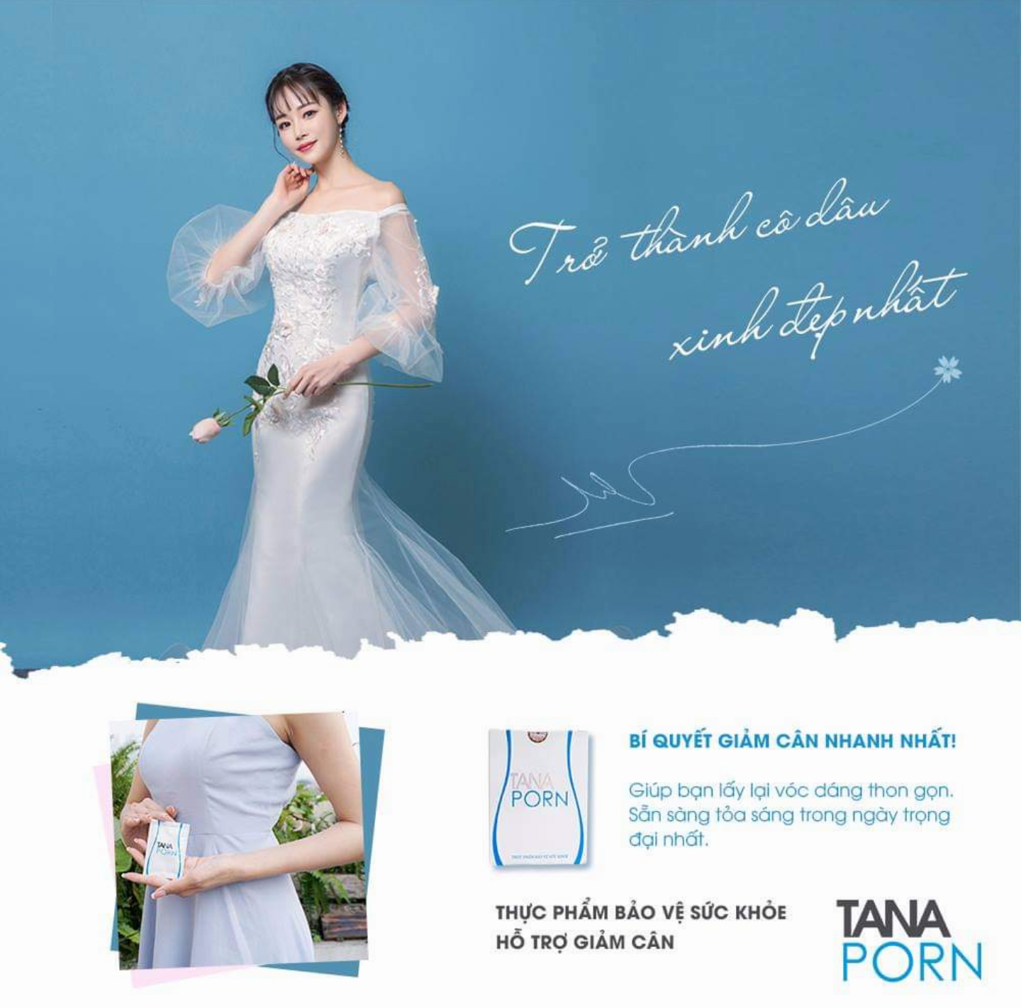 Viên uống xổ mỡ Tanaporn thải mỡ thừa vĩnh viễn 25 viên detox giảm cân an toàn