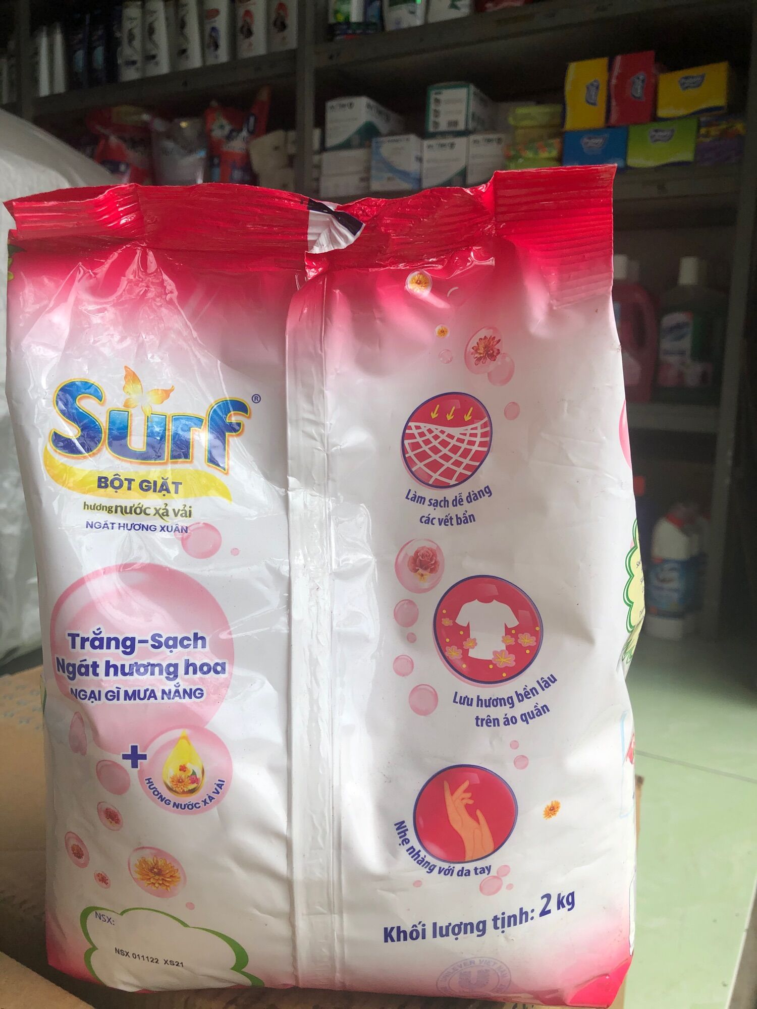 Bột giặt Surf hương nước hoa 2kg